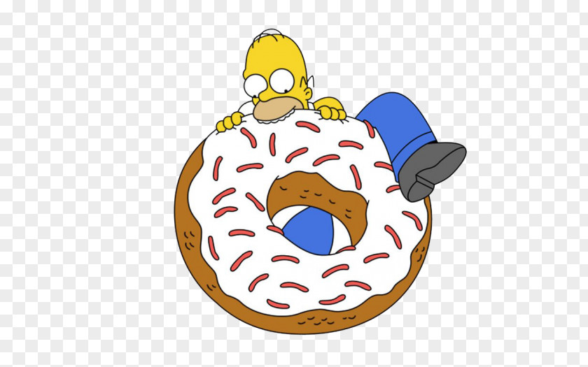 Bart Simpson Donuts Homer Frosting & Icing Ciambella PNG