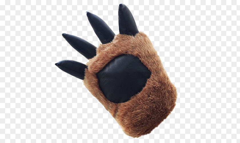 Bear Claw Gloves PNG
