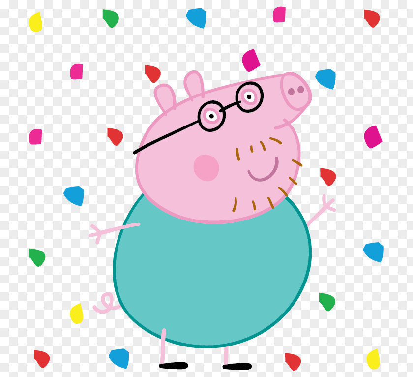 PEPPA PIG Daddy Pig George PNG