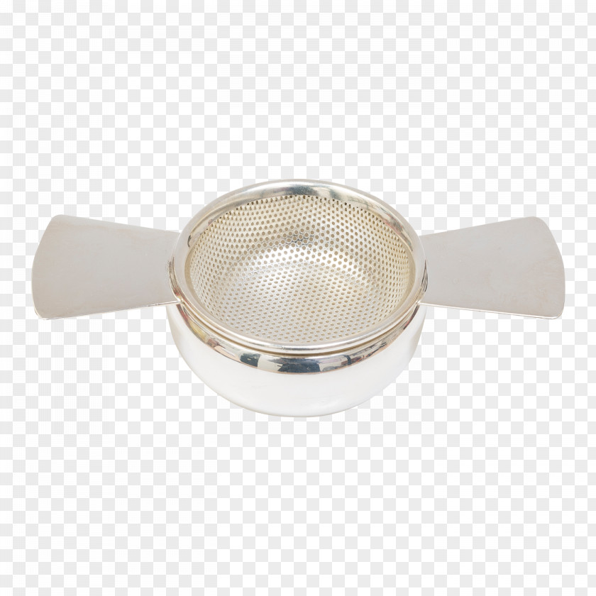 Silver Plate Tea Strainers Cafe Infuser PNG