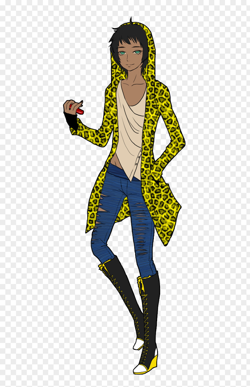 Yellow Cheetah Clip Art Illustration Headgear Human Behavior PNG