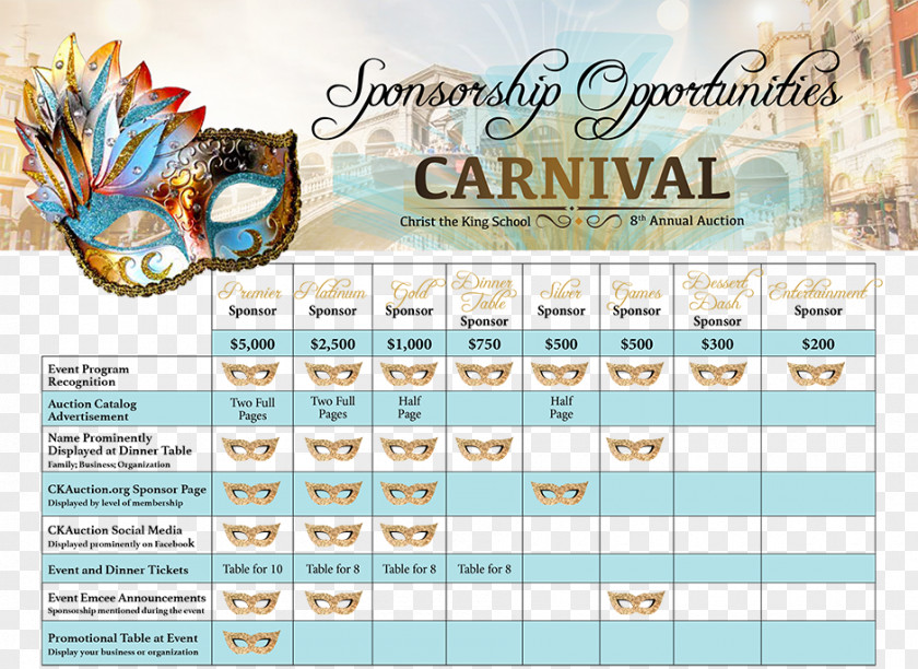 Carnival Continues Venice Graphic Design PNG