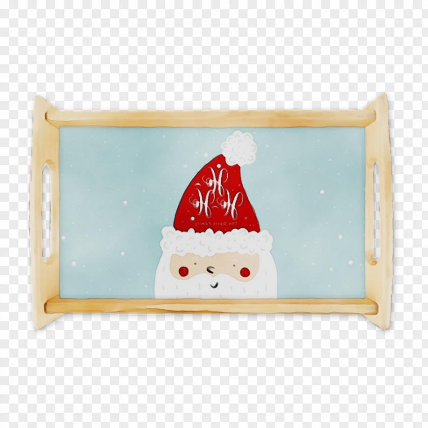 Fictional Character Plate Santa Claus PNG