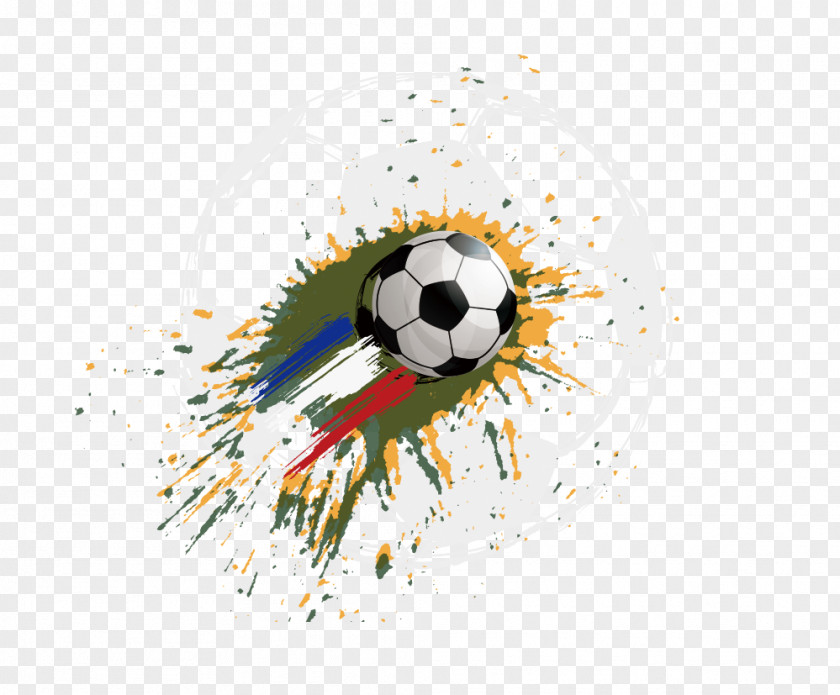 Football Splash Graphic Design PNG