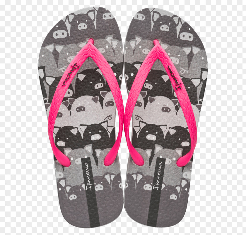 Ipanema Flip-flops Pink M Shoe PNG