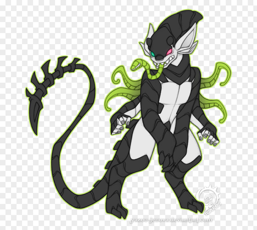 Alien Incubus Wolf Monster Gray PNG