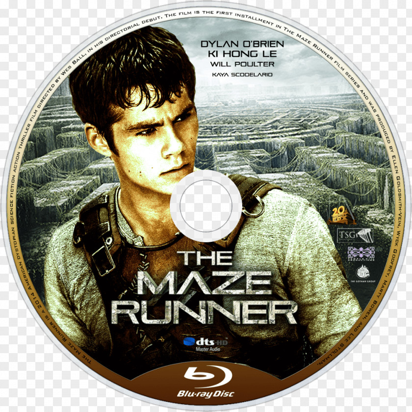 The Maze Runner Blu-ray Disc 0 DVD PNG