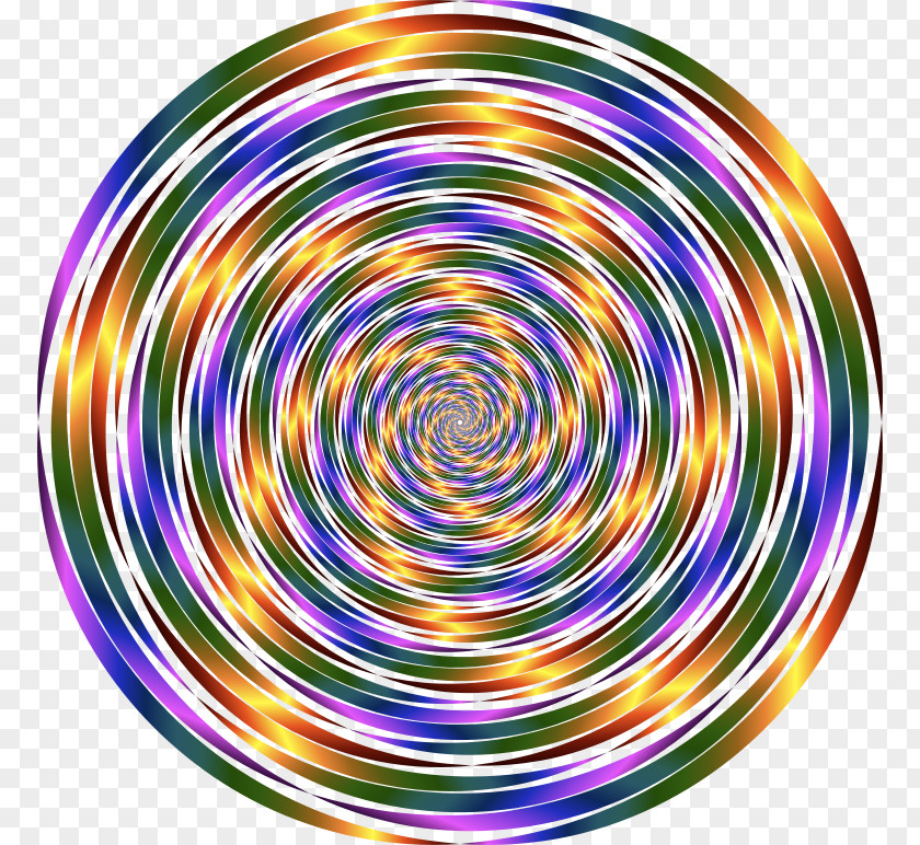 Circle Spiral PNG