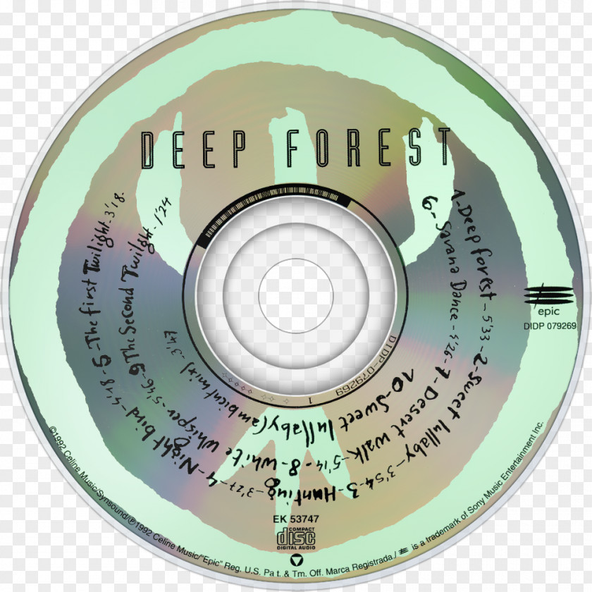 Deep Forest Dhammapada Compact Disc DEEP BRASIL Comparsa PNG