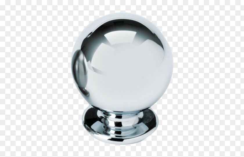 Drawer Pull Glass Body Jewellery Silver PNG