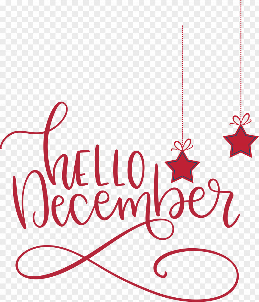 Hello December Winter PNG