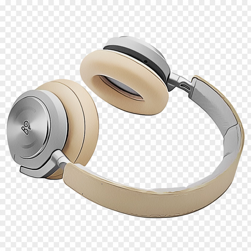 Metal Headset Background PNG