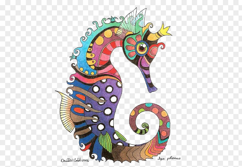 Seahorse Drawing Painting Art PNG