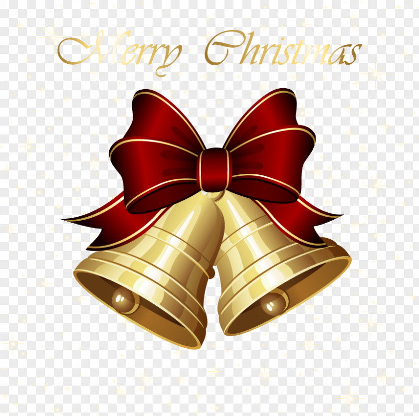 Vector Christmas Bells Decoration Jingle Bell Clip Art PNG