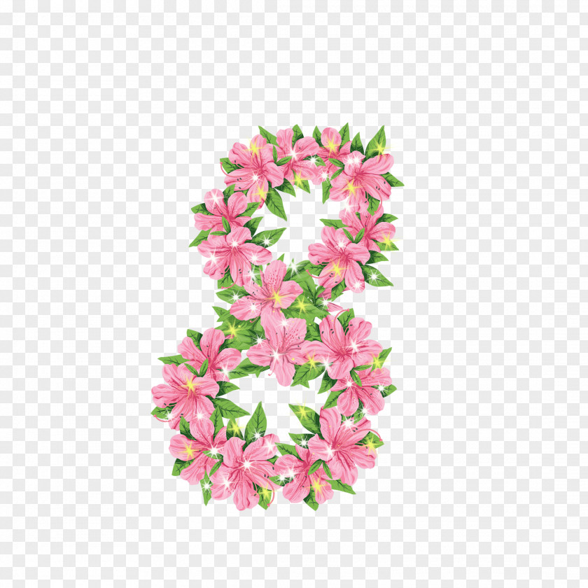 6 Flowering Plant Floral Design Petal PNG
