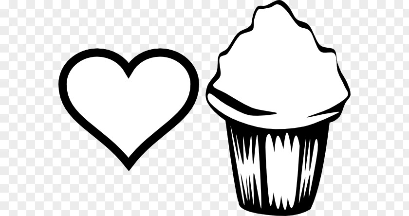 Birthday Cupcake Coloring Page Clip Art Book Drawing Image PNG