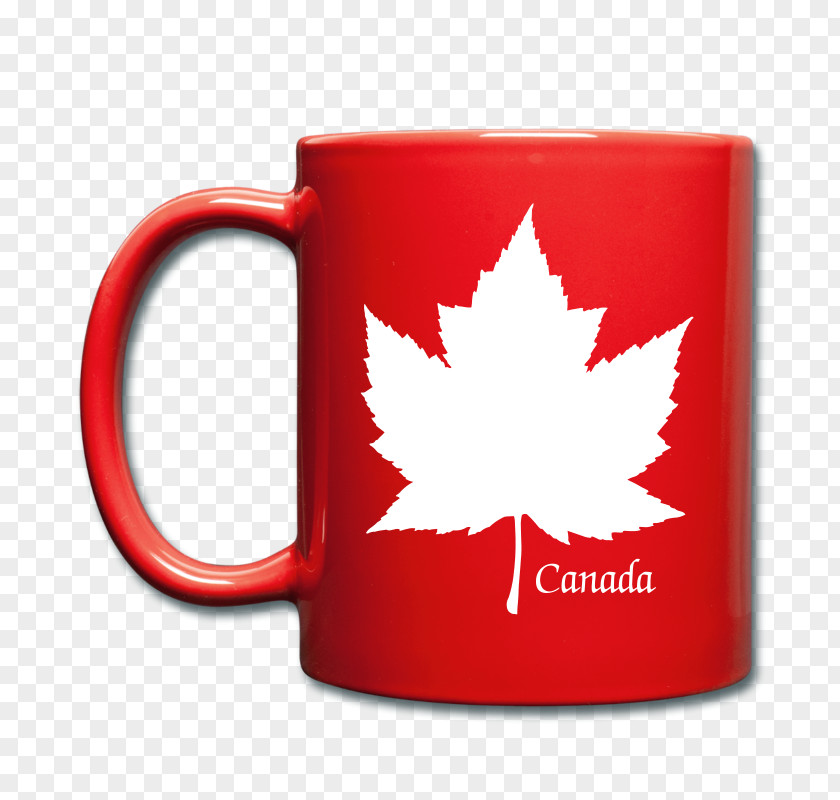Canada Flag Of Maple Leaf Mug PNG