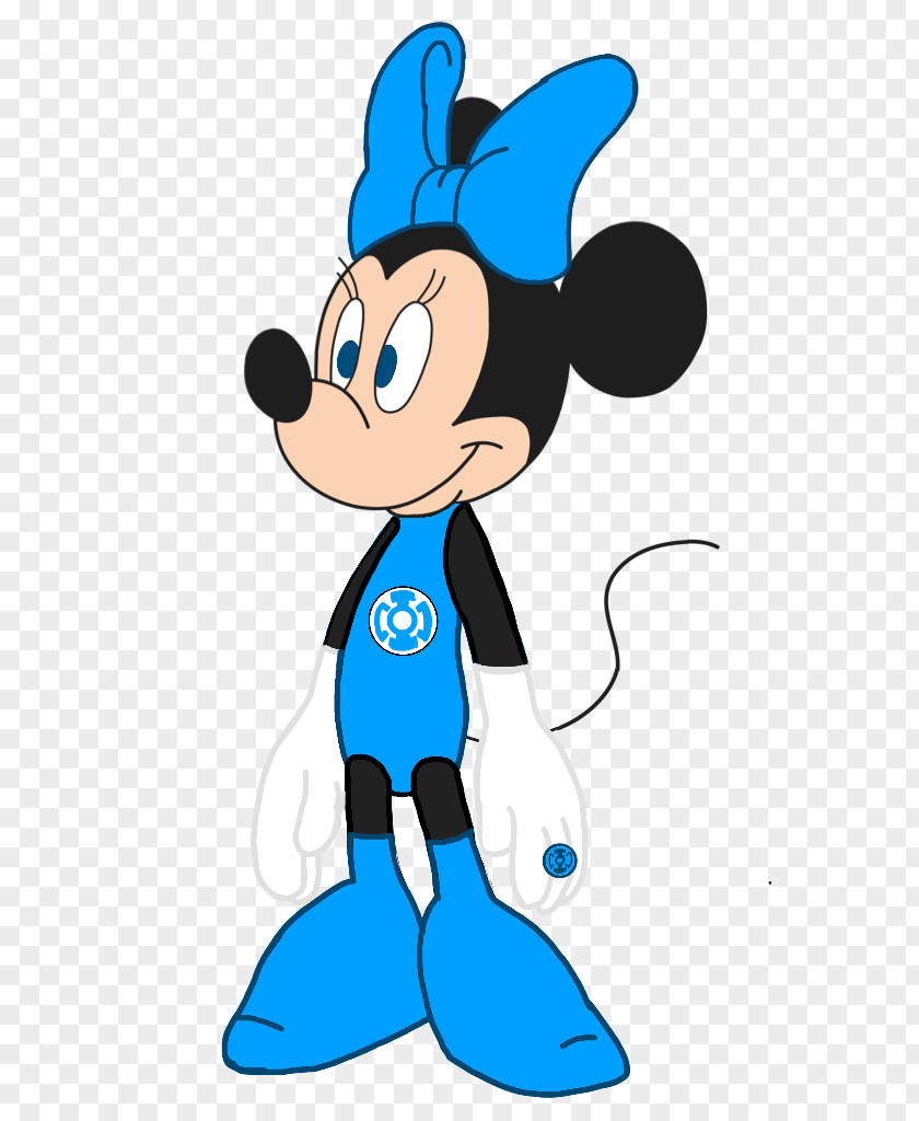 Minnie Mouse Mickey Green Lantern Corps Blue DeviantArt PNG