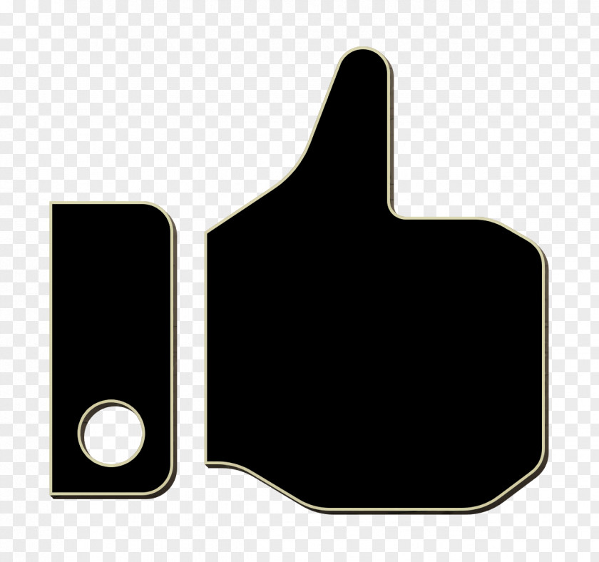 Web And App Interface Icon Thumb Up Good PNG