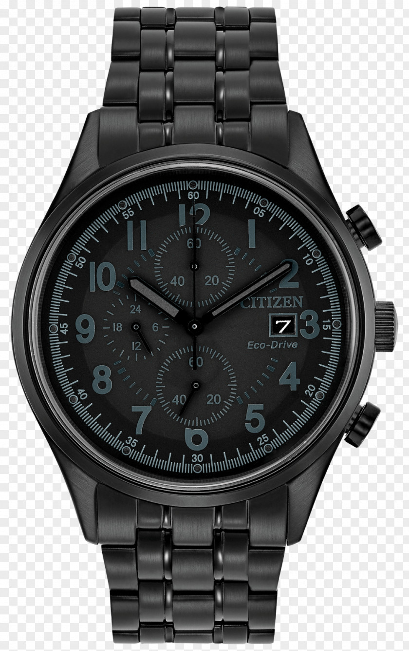 Men Rights Movement Eco-Drive Citizen Holdings Chronograph Watch Ion Plating PNG