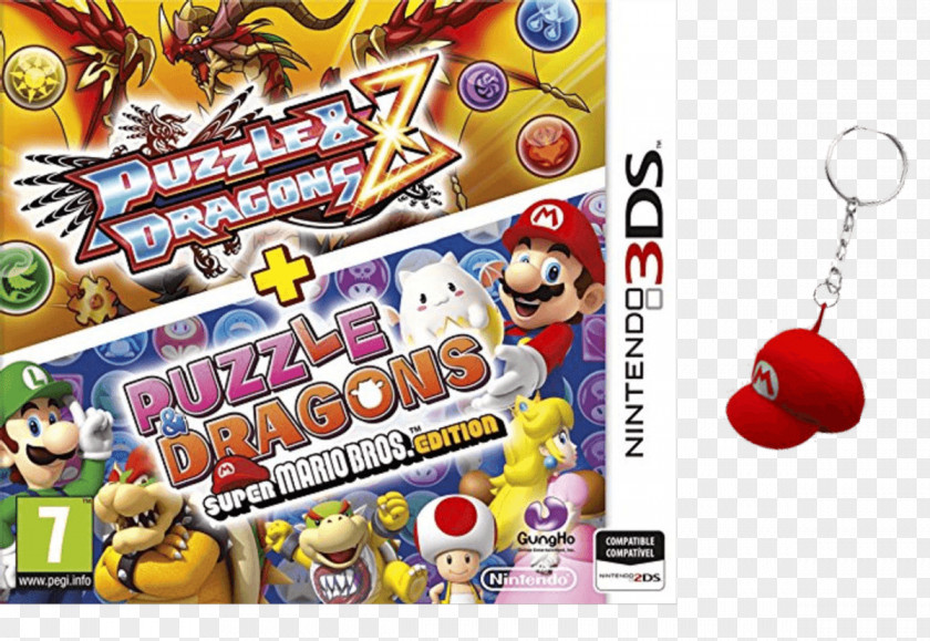 Puzzle And Dragons & Z + Super Mario Bros. Edition PNG