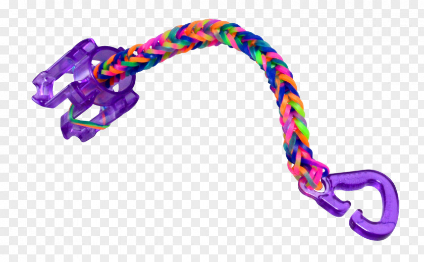 Starterset Mit Metallnadel Kreativbasteln (63756202) Bracelet Rubber Bands Loom Rainbow OrganiserTriple PNG