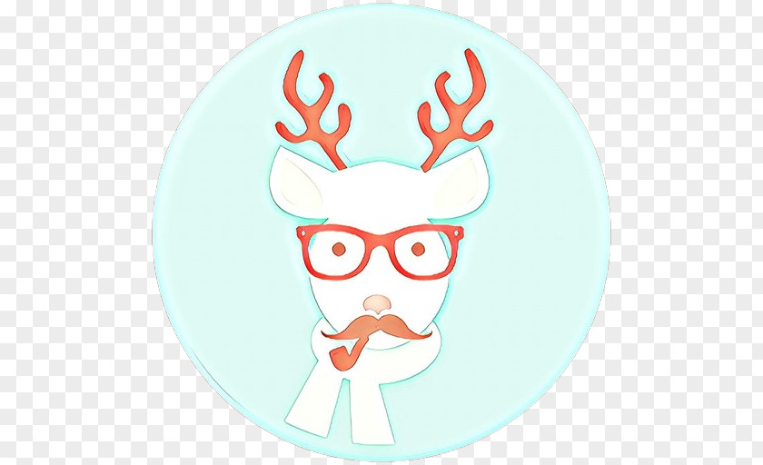 Antler Plate Reindeer PNG