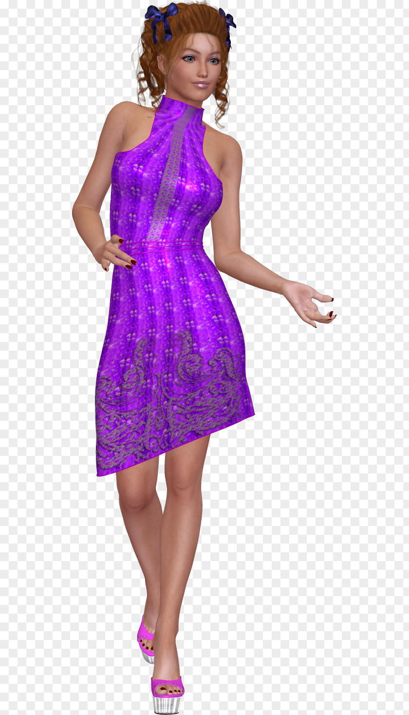 Dress Cocktail Shoulder Fashion PNG