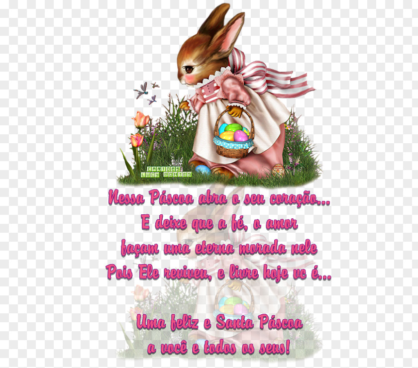 Easter Bunny Font PNG