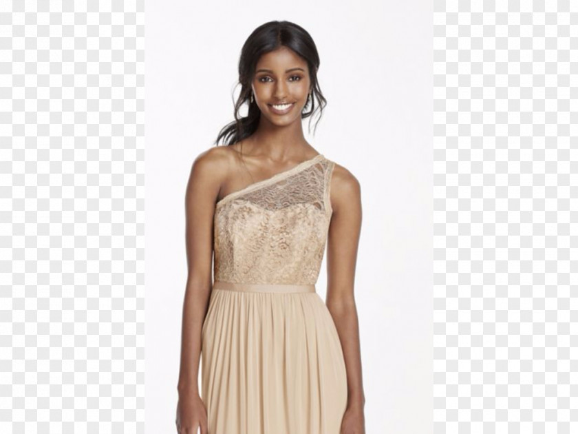 Gold Dress Wedding Cocktail Party Gown PNG