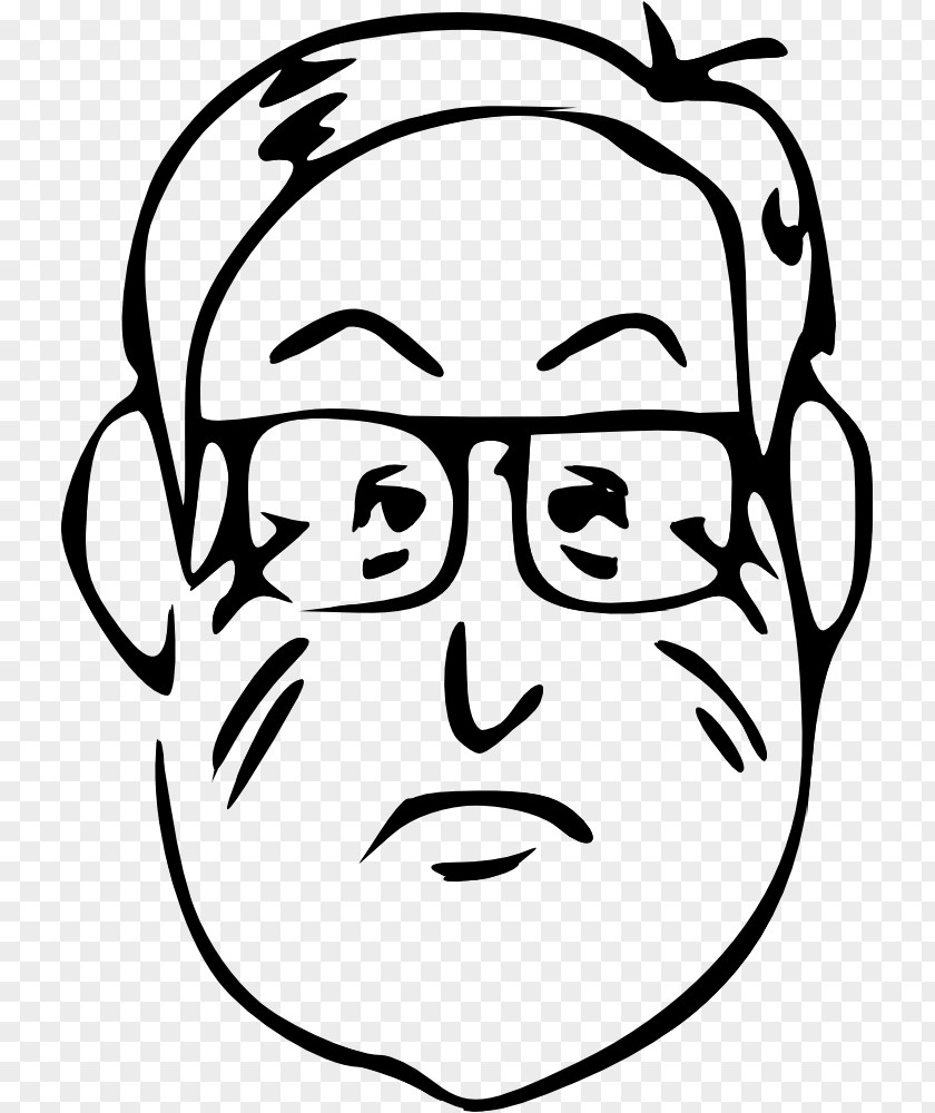 Grumpy Clipart Beard Cartoon Clip Art PNG