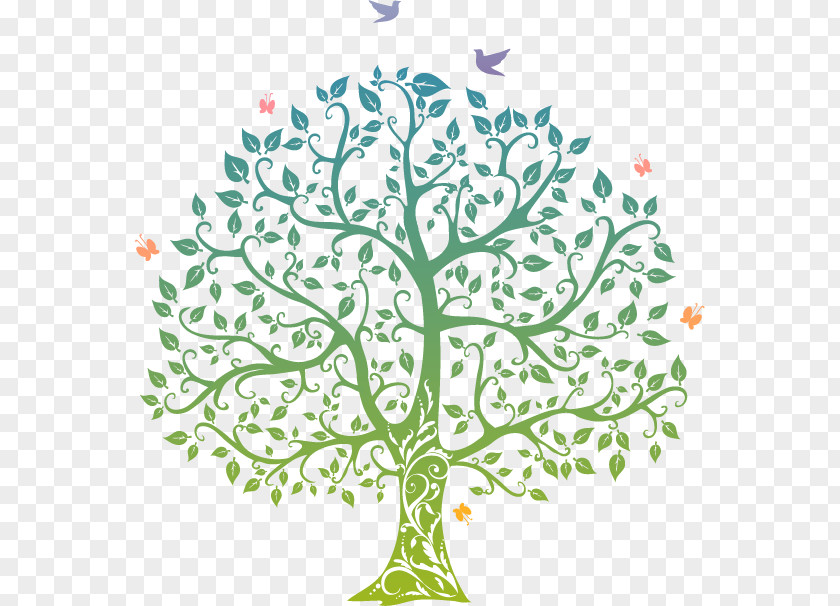Impression Tree Of Life Symbol PNG