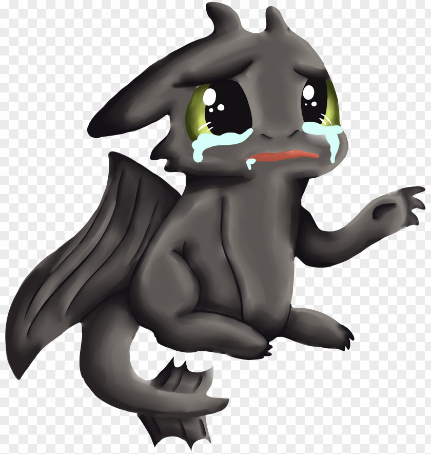 Toothless Drawing Sadness Crying PNG