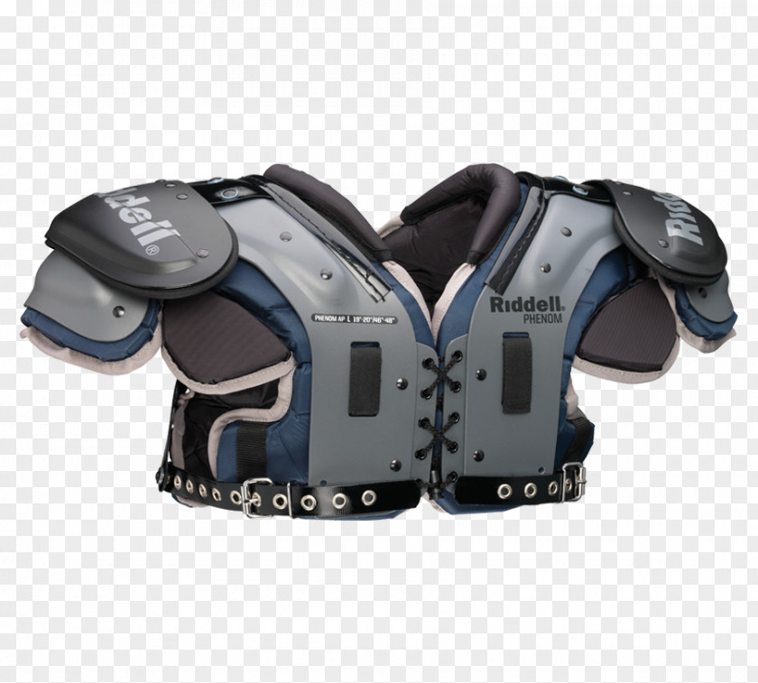 American Football Protective Gear Shoulder Pads Riddell Sport PNG