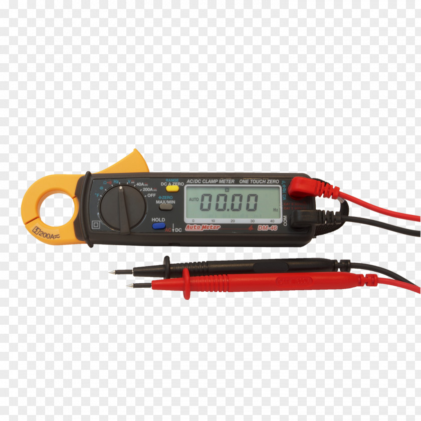 Electronics Current Clamp Multimeter Alternating Direct PNG