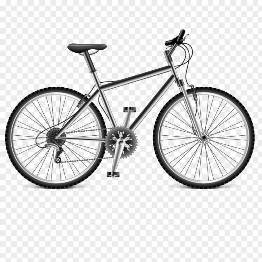 Vector Bike Bicycle Frame Mountain Cyclo-cross Author PNG
