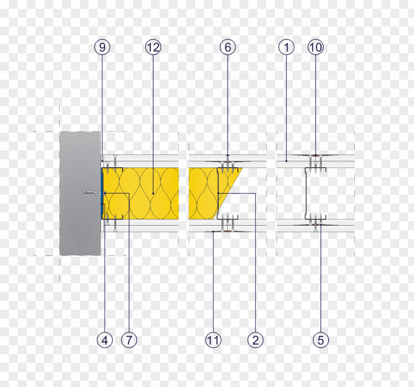 Compound Wall Line Angle Diagram PNG