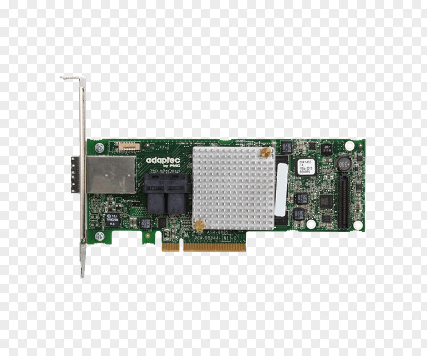 Computer Adaptec Serial Attached SCSI PCI Express Disk Array Controller ATA PNG