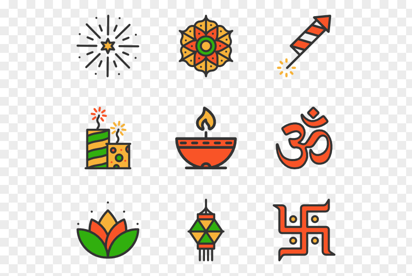 Diwali Symbol Clip Art PNG