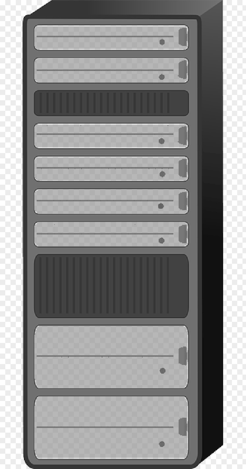 Electronic Mainframe Computer Clip Art 19-inch Rack Servers PNG