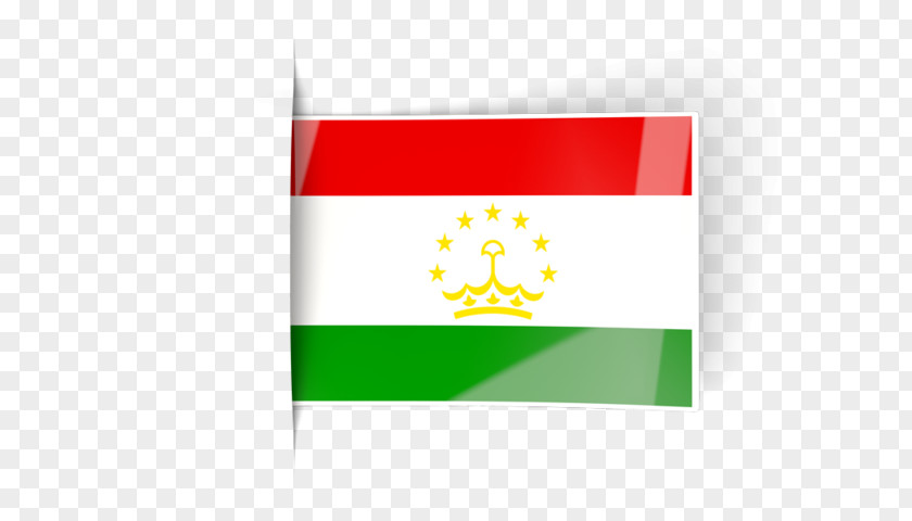 Flag Tajikistan Brand Rectangle PNG