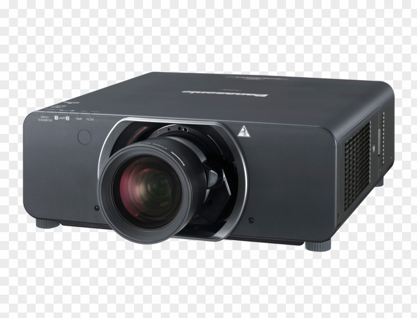 Projector Multimedia Projectors Lumix Panasonic PT-DW11KU PT-DZ13KU Large Venue Digital Light Processing PNG