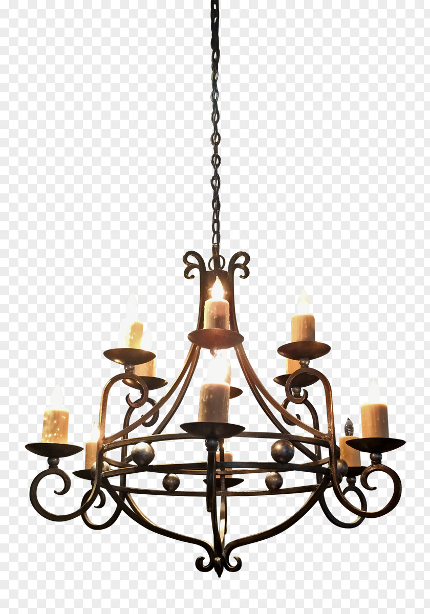 Candle Chandelier Candlestick Light Fixture Ceiling PNG