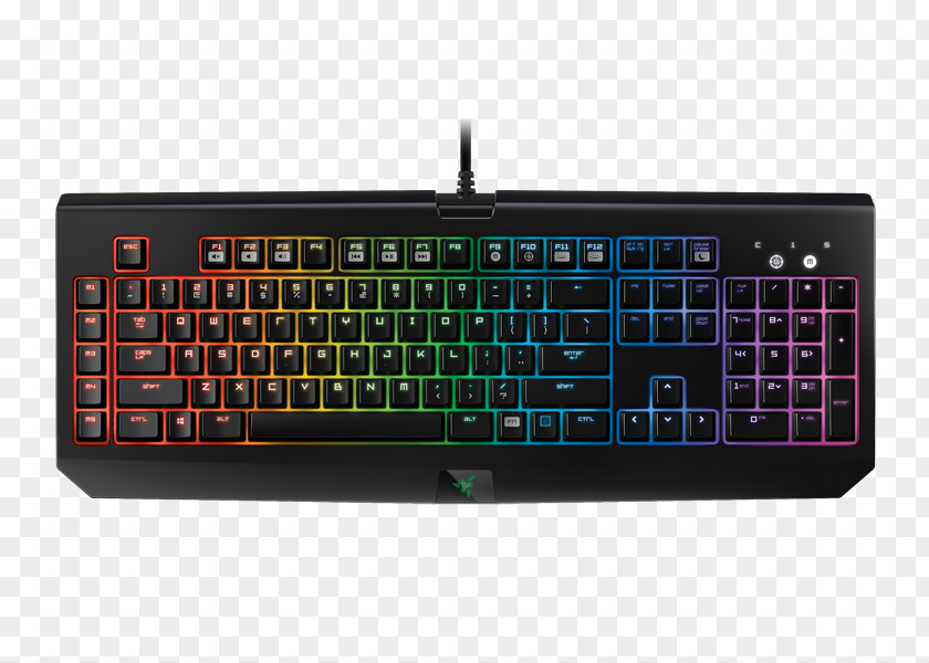 Computer Keyboard Razer Inc. Gaming Keypad Backlight Color PNG