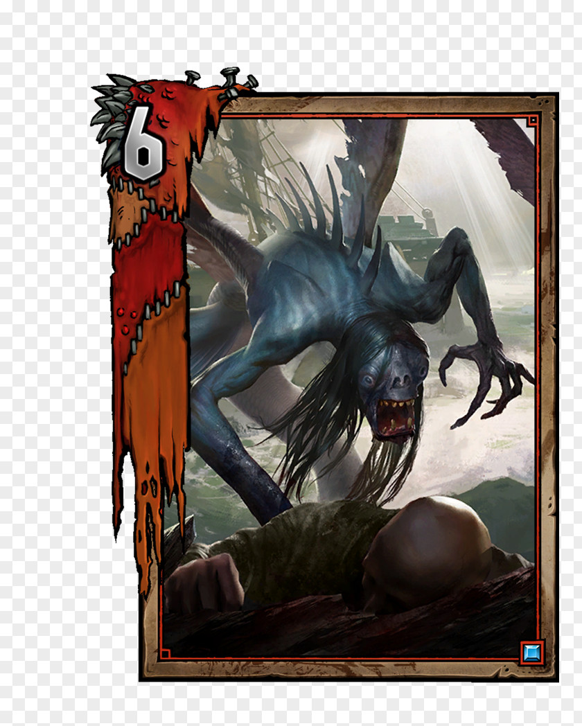 Lamia Gwent: The Witcher Card Game CD Projekt Jötunn PNG