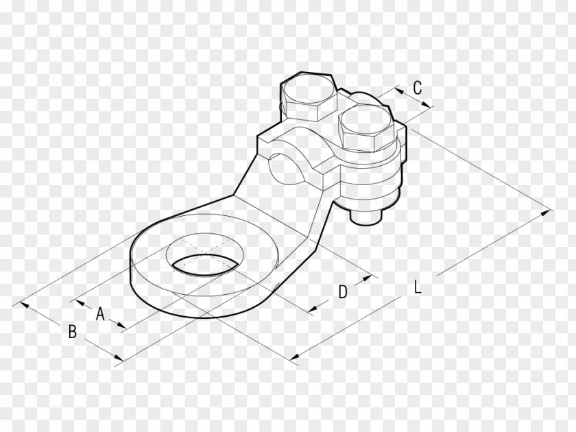 Mechanical Parts Drawing Line Art PNG