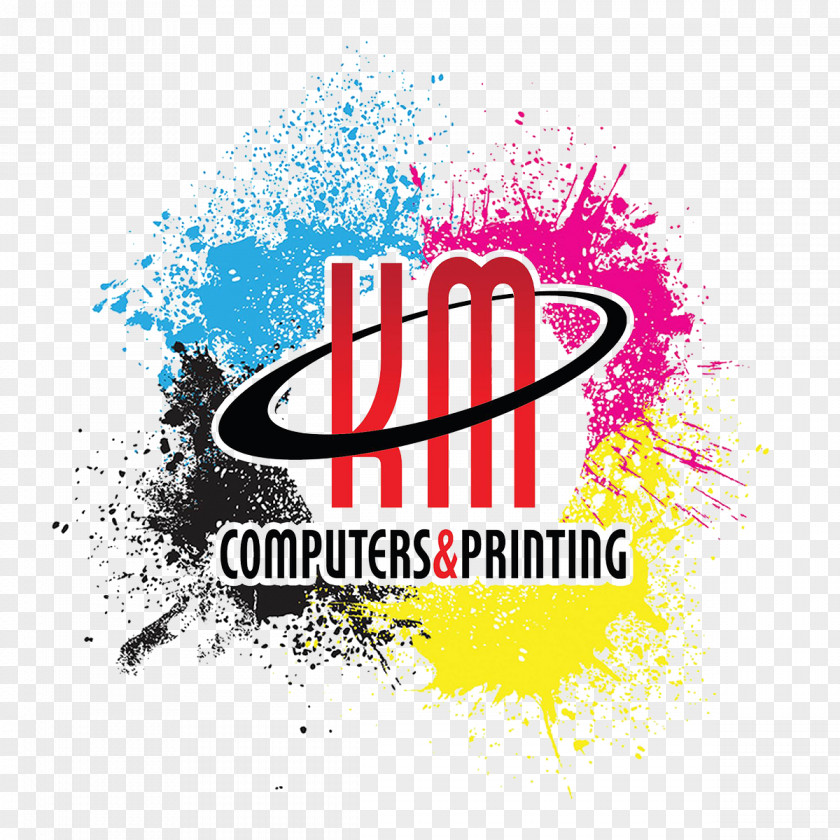 Quincenera KM Computers & Printing LLC Logo Vector Graphics CMYK Color Model PNG