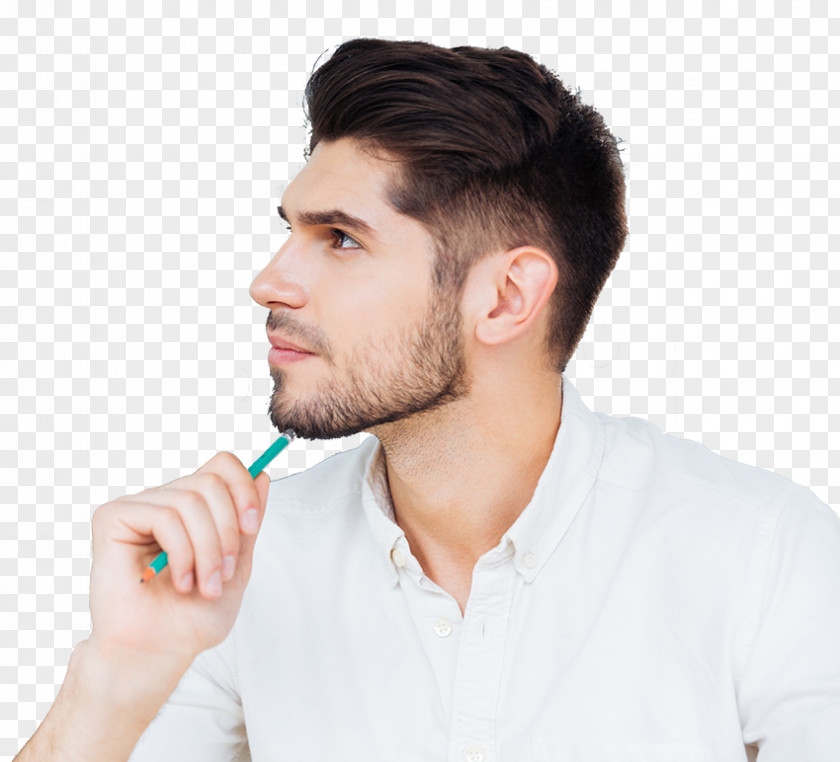 Thinking Man Royalty-free Stock Photography Nail Biting PNG