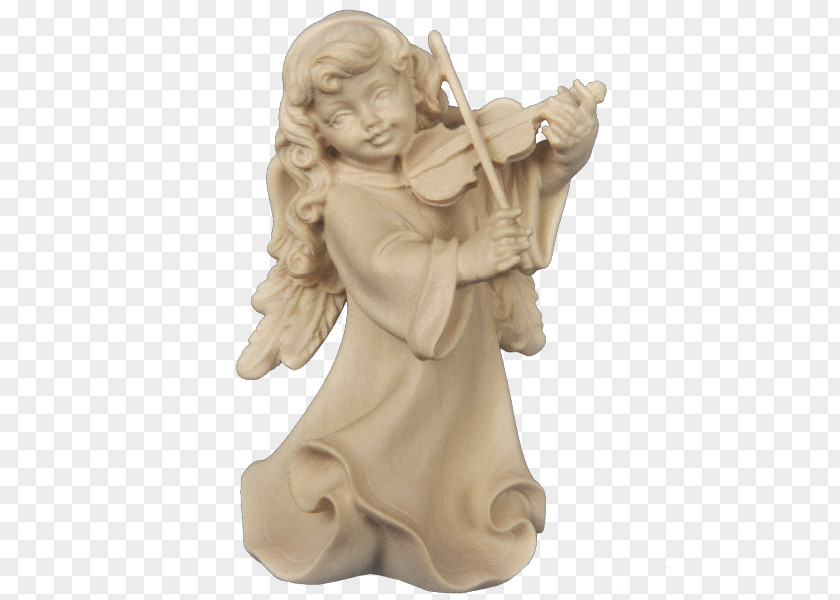 Angel Violin Statue Classical Sculpture Flute PNG
