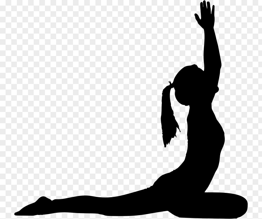 Exercise Yoga Silhouette Clip Art PNG